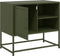 vidaXL - Tv-meubel - 100,5x39x60,5 - cm - staal - mosterdgeel