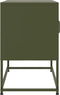 vidaXL - Tv-meubel - 100,5x39x60,5 - cm - staal - mosterdgeel