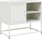 vidaXL - Tv-meubel - 100,5x39x60,5 - cm - staal - olijfgroen