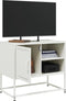 vidaXL - Tv-meubel - 100,5x39x60,5 - cm - staal - olijfgroen