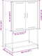 vidaXL - Tv-meubel - 100,5x39x60,5 - cm - staal - olijfgroen