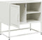 vidaXL - Tv-meubel - 100,5x39x60,5 - cm - staal - olijfgroen