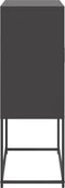 vidaXL - Tv-meubel - 100,5x39x60,5 - cm - staal - olijfgroen