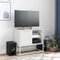 vidaXL - Tv-meubel - 100,5x39x60,5 - cm - staal - olijfgroen
