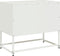 vidaXL - Tv-meubel - 100,5x39x60,5 - cm - staal - olijfgroen