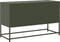 vidaXL - Tv-meubel - 100,5x39x60,5 - cm - staal - olijfgroen