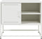 vidaXL - Tv-meubel - 100,5x39x60,5 - cm - staal - olijfgroen