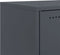 vidaXL - Tv-meubel - 100,5x39x60,5 - cm - staal - roze