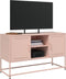 vidaXL - Tv-meubel - 100,5x39x60,5 - cm - staal - roze