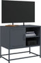 vidaXL - Tv-meubel - 100,5x39x60,5 - cm - staal - roze