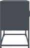 vidaXL - Tv-meubel - 100,5x39x60,5 - cm - staal - roze