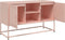 vidaXL - Tv-meubel - 100,5x39x60,5 - cm - staal - roze