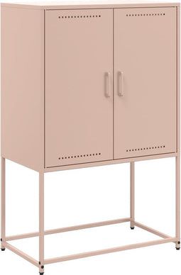 vidaXL - Tv-meubel - 100,5x39x60,5 - cm - staal - wit