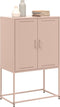 vidaXL - Tv-meubel - 100,5x39x60,5 - cm - staal - wit