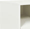 vidaXL - Tv-meubel - 100,5x39x60,5 - cm - staal - wit