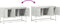 vidaXL - Tv-meubel - 100,5x39x60,5 - cm - staal - wit