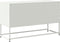 vidaXL - Tv-meubel - 100,5x39x60,5 - cm - staal - wit