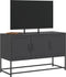 vidaXL - Tv-meubel - 100,5x39x60,5 - cm - staal - zwart