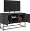 vidaXL - Tv-meubel - 100,5x39x60,5 - cm - staal - zwart