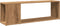 vidaXL - Tv-meubel - 100x24x32 - cm - bewerkt - hout - artisanaal - eikenkleur