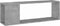 vidaXL - Tv-meubel - 100x24x32 - cm - bewerkt - hout - betongrijs
