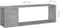vidaXL - Tv-meubel - 100x24x32 - cm - bewerkt - hout - betongrijs