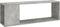 vidaXL - Tv-meubel - 100x24x32 - cm - bewerkt - hout - betongrijs