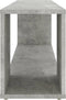 vidaXL - Tv-meubel - 100x24x32 - cm - bewerkt - hout - betongrijs