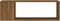 vidaXL - Tv-meubel - 100x24x32 - cm - bewerkt - hout - bruin - eikenkleur