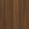 vidaXL - Tv-meubel - 100x24x32 - cm - bewerkt - hout - bruin - eikenkleur
