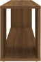 vidaXL - Tv-meubel - 100x24x32 - cm - bewerkt - hout - bruin - eikenkleur