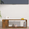 vidaXL - Tv-meubel - 100x24x32 - cm - bewerkt - hout - gerookt - eikenkleurig