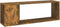 vidaXL - Tv-meubel - 100x24x32 - cm - bewerkt - hout - gerookt - eikenkleurig