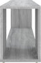vidaXL - Tv-meubel - 100x24x32 - cm - bewerkt - hout - grijs - sonoma - eikenkleurig