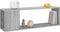 vidaXL - Tv-meubel - 100x24x32 - cm - bewerkt - hout - grijs - sonoma - eikenkleurig