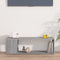 vidaXL - Tv-meubel - 100x24x32 - cm - bewerkt - hout - grijs - sonoma - eikenkleurig