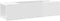 vidaXL - Tv-meubel - 100x24x32 - cm - bewerkt - hout - hoogglans - wit
