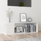 vidaXL - Tv-meubel - 100x24x32 - cm - bewerkt - hout - hoogglans - wit