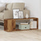 vidaXL - Tv-meubel - 100x24x32 - cm - bewerkt - hout - oud - houtkleurig
