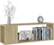 vidaXL - Tv-meubel - 100x24x32 - cm - bewerkt - hout - sonoma - eikenkleurig