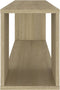 vidaXL - Tv-meubel - 100x24x32 - cm - bewerkt - hout - sonoma - eikenkleurig