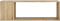 vidaXL - Tv-meubel - 100x24x32 - cm - bewerkt - hout - sonoma - eikenkleurig