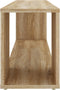 vidaXL - Tv-meubel - 100x24x32 - cm - bewerkt - hout - sonoma - eikenkleurig