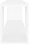 vidaXL - Tv-meubel - 100x24x32 - cm - bewerkt - hout - wit