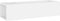 vidaXL - Tv-meubel - 100x24x32 - cm - bewerkt - hout - wit