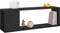vidaXL - Tv-meubel - 100x24x32 - cm - bewerkt - hout - zwart