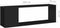 vidaXL - Tv-meubel - 100x24x32 - cm - bewerkt - hout - zwart