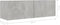 vidaXL - Tv-meubel - 100x30x30 - cm - bewerkt - hout - betongrijs