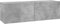 vidaXL - Tv-meubel - 100x30x30 - cm - bewerkt - hout - betongrijs