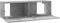 vidaXL - Tv-meubel - 100x30x30 - cm - bewerkt - hout - betongrijs